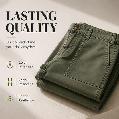 Women's Casual Straight Leg Cargo Pants
