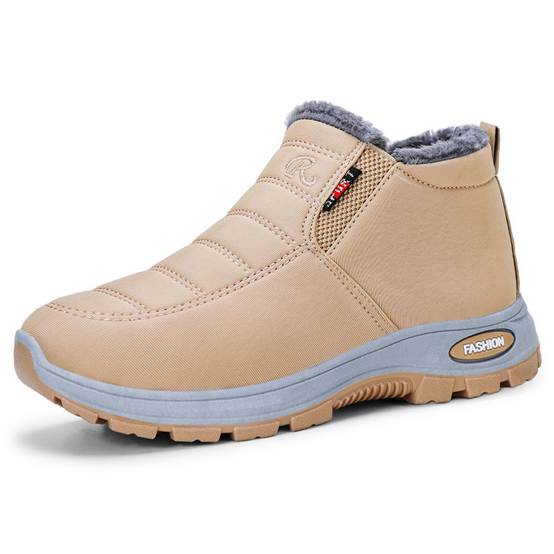Men's Winter Warm Slip-On Snow Boots