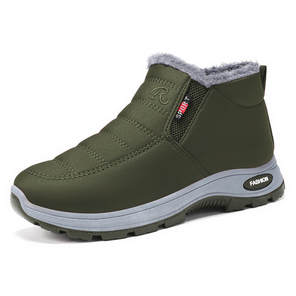 Men's Winter Warm Slip-On Snow Boots