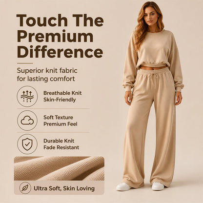 Women's Sweatshirt & Pants 2-Piece Set