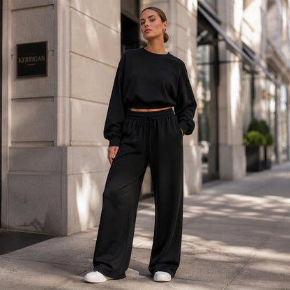 Women's Sweatshirt & Pants 2-Piece Set