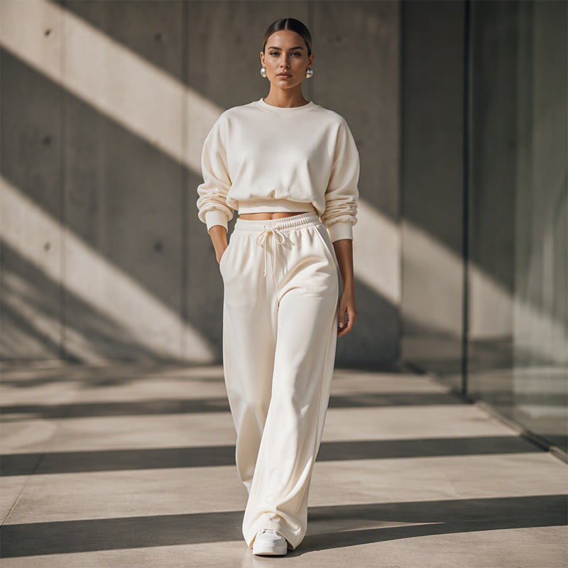 Women's Sweatshirt & Pants 2-Piece Set