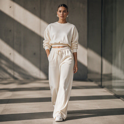 Women's Sweatshirt & Pants 2-Piece Set
