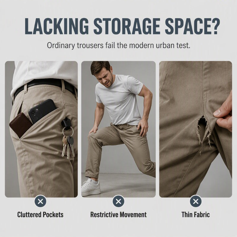 Multi-Pocket Cargo Pants