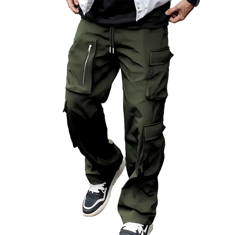 Multi-Pocket Cargo Pants