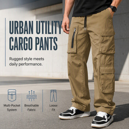 Multi-Pocket Cargo Pants