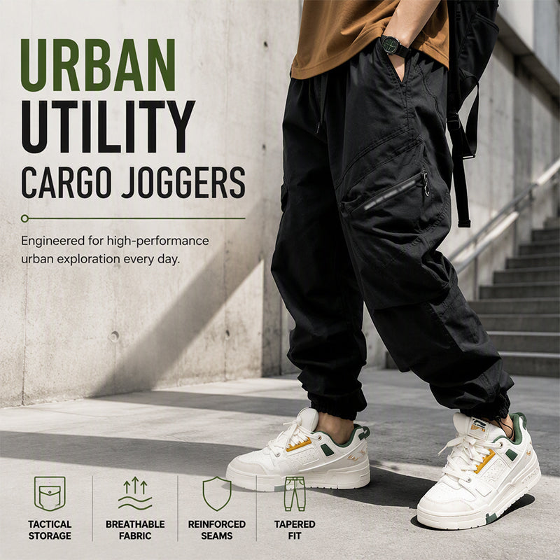 Men's Casual Multi-Pocket Cargo Pants