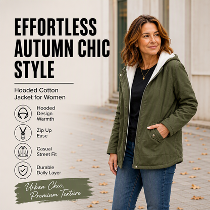 Women's Thickened Hooded Winter Jacket