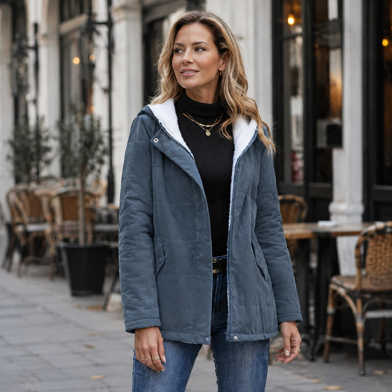 Women's Thickened Hooded Winter Jacket
