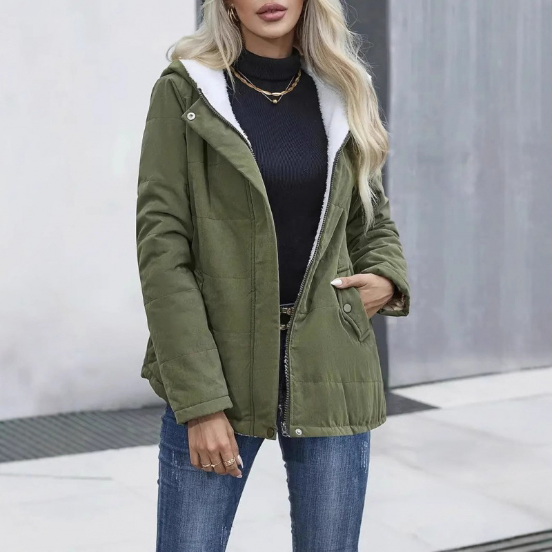 Women's Thickened Hooded Winter Jacket