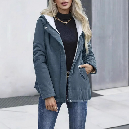 Women's Thickened Hooded Winter Jacket