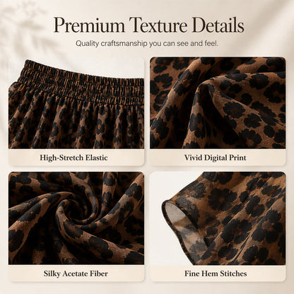 Women's Print A-Line Maxi Skirt