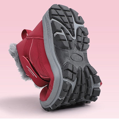 Plush and thick cotton anti slip shoes