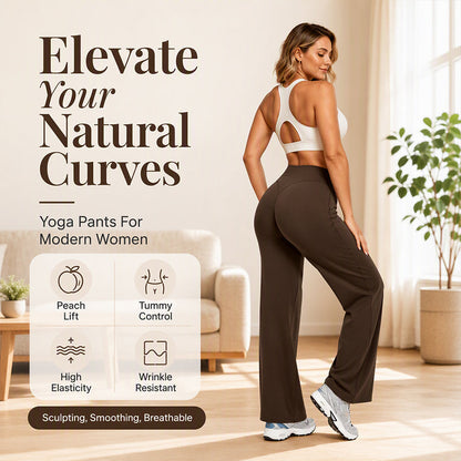 Women's High Waisted Wide Leg Yoga Pants