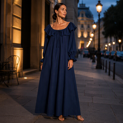 Women's Casual Off-Shoulder Maxi Dress