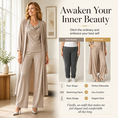 Women's Casual Elegant 3-Piece Set