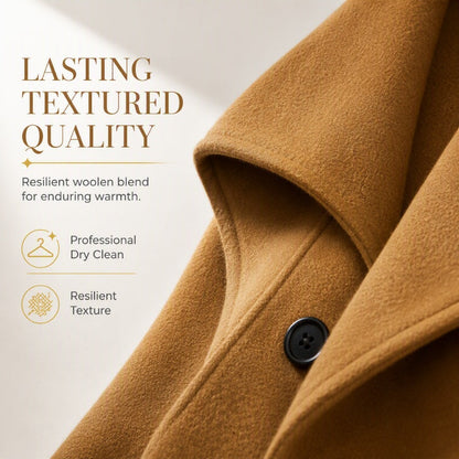 Women's Elegant Slim Fit Lapel Coat