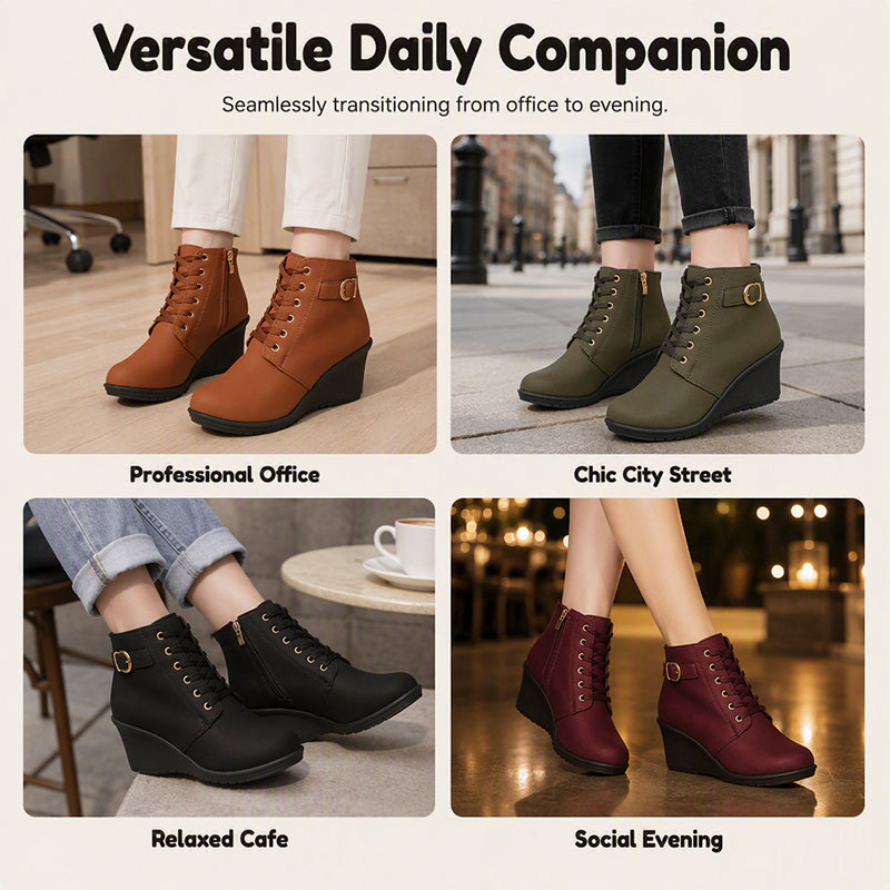Women's Wedge Heel Ankle Boots