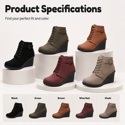 Women's Wedge Heel Ankle Boots
