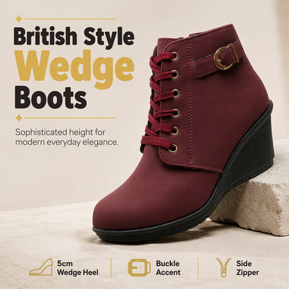 Women's Wedge Heel Ankle Boots