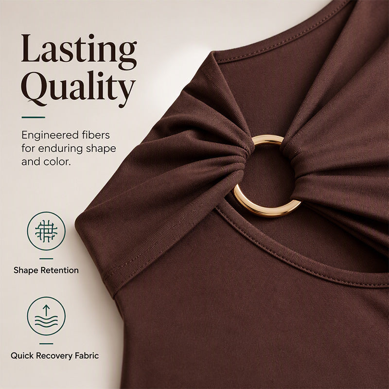 Sculpting Cutout Top