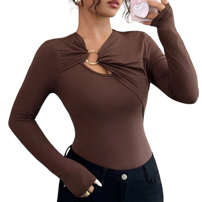 Sculpting Cutout Top