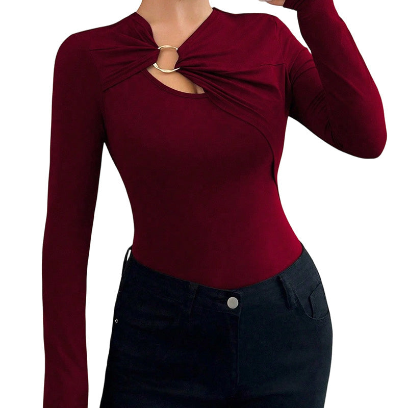 Sculpting Cutout Top