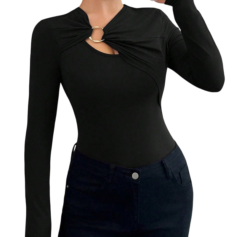Sculpting Cutout Top