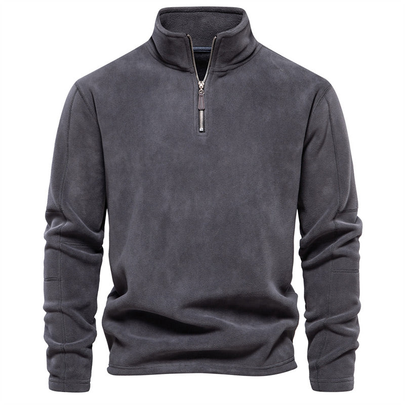 Stylish Half-Zip Long Sleeve Tops for Men