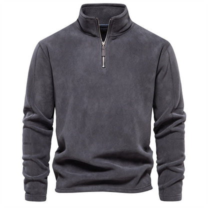 Stylish Half-Zip Long Sleeve Tops for Men