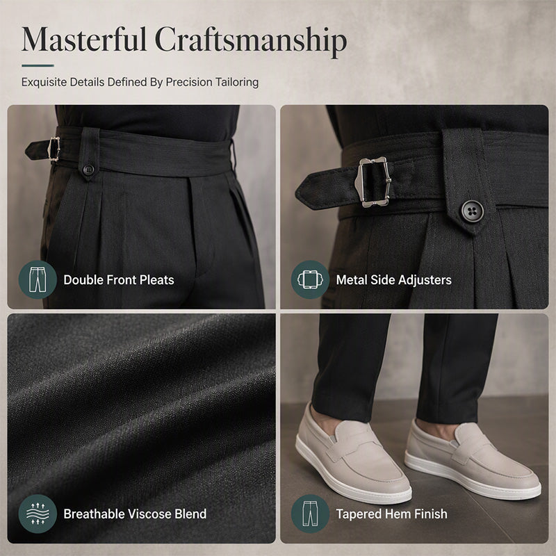 Men's Classic Slim Fit Casual Pants