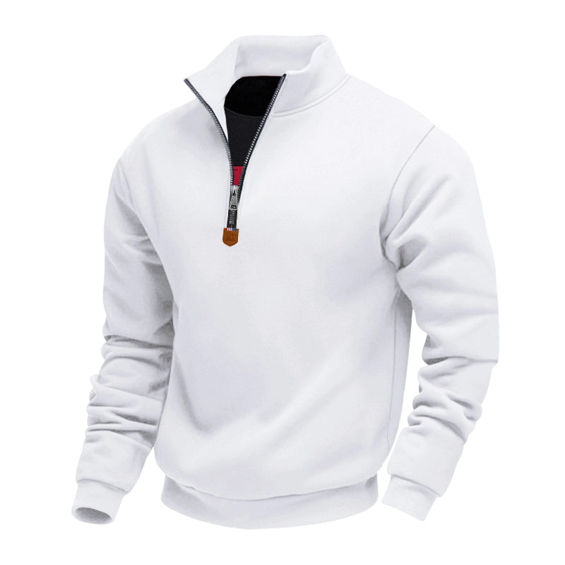 ✨Men's Stand Collar Quarter-Zip Pullover