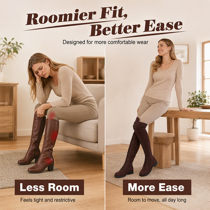 Women's High Lace-Up Over-the-Knee Boots