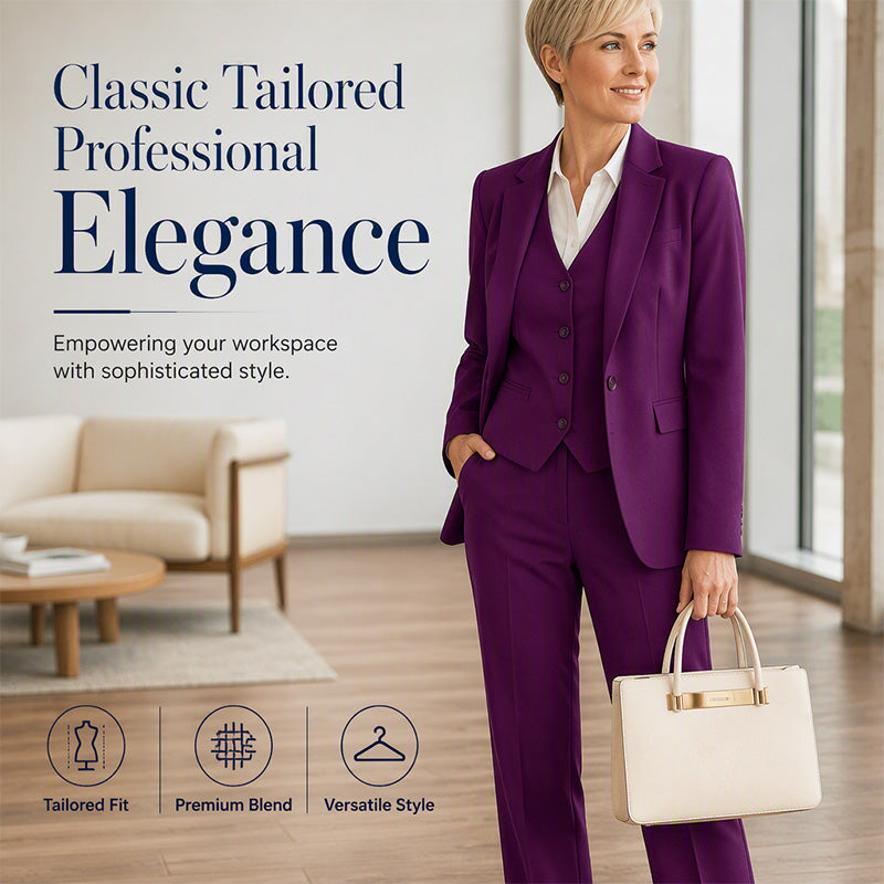 Women's 3-Piece Business Suit Set