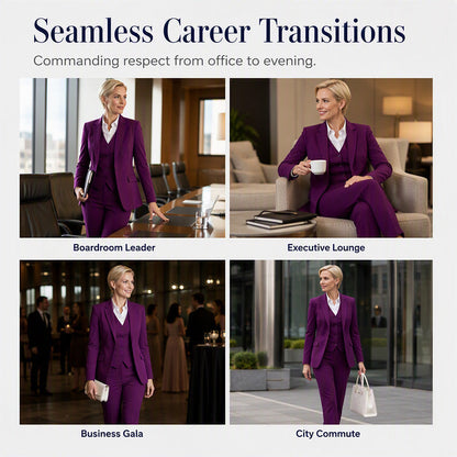 Women's 3-Piece Business Suit Set