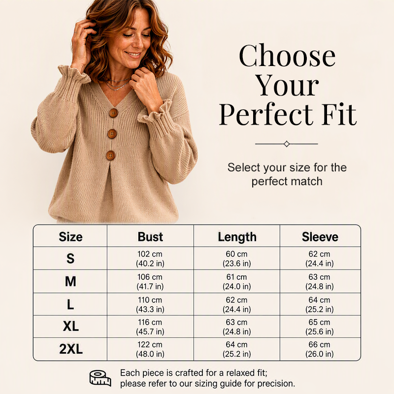 Women's V Neck Knit Sweater