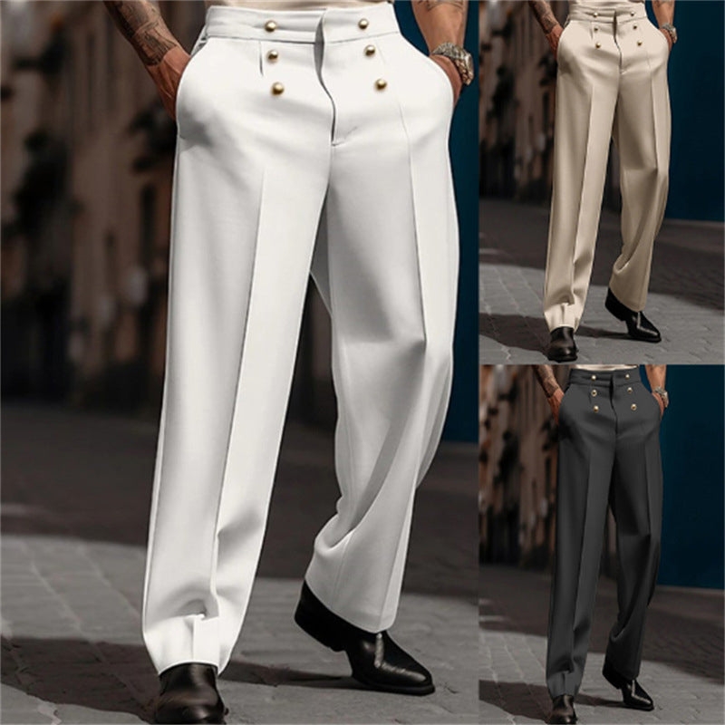 Men's Formal Straight Dress Pants