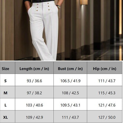 Men's Formal Straight Dress Pants