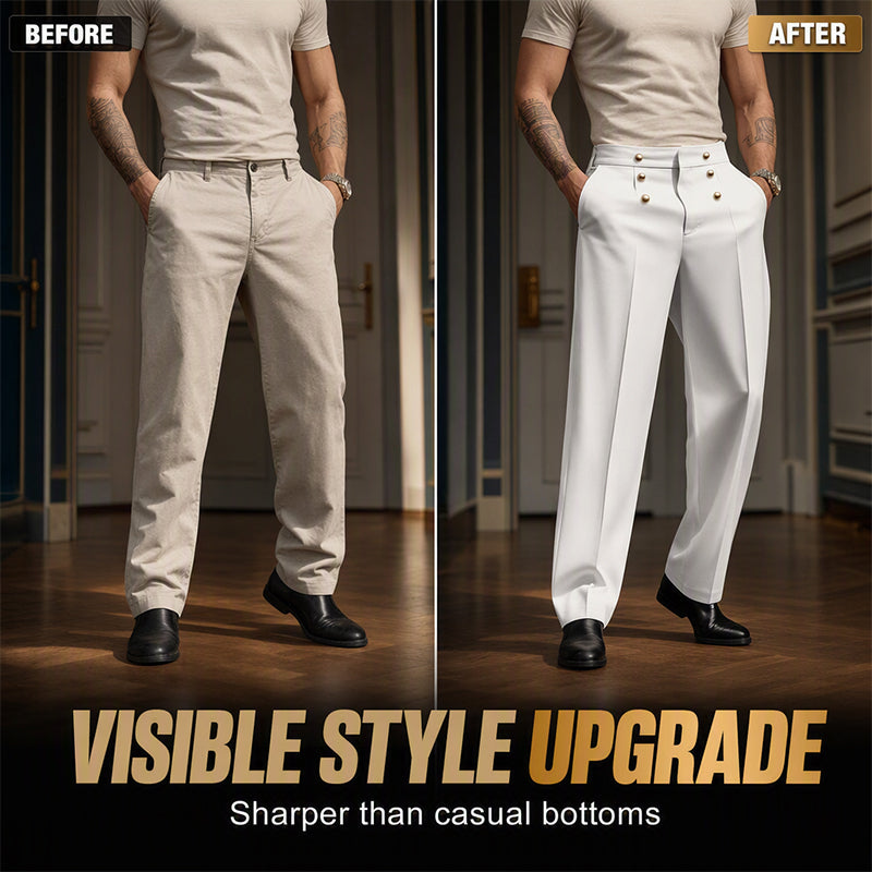 Men's Formal Straight Dress Pants