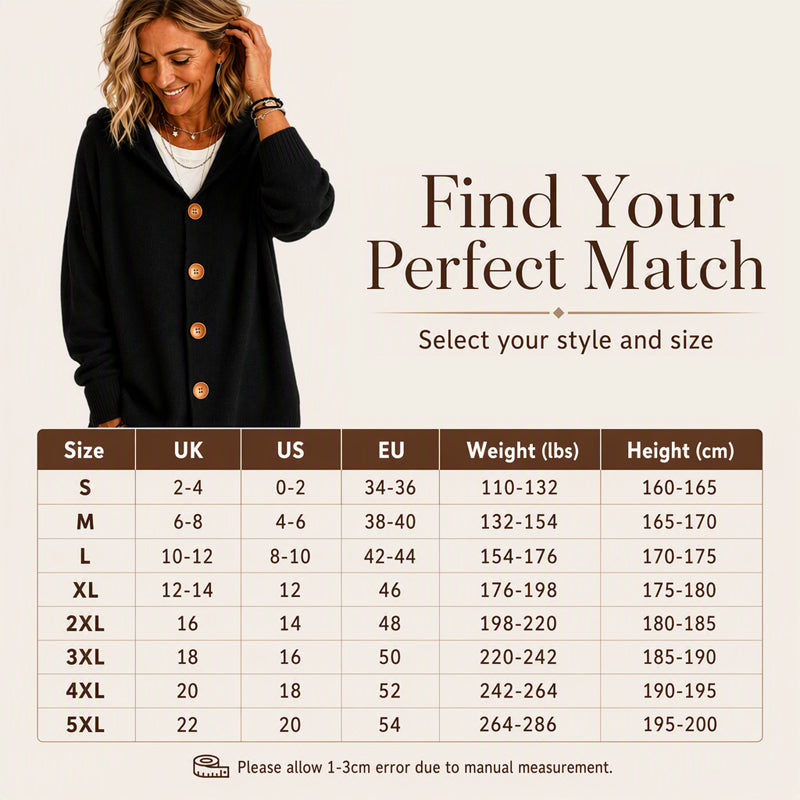 Women's Casual Hooded Sweater Cardigan