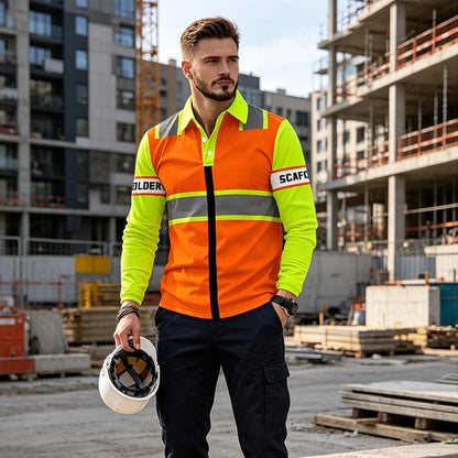 Men's High Visibility Long Sleeve Top