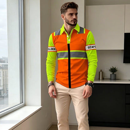 Men's High Visibility Long Sleeve Top