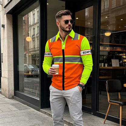 Men's High Visibility Long Sleeve Top