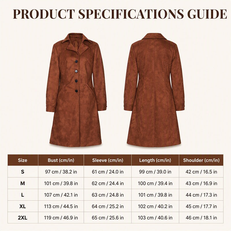 Women's Casual Warm Long Coat