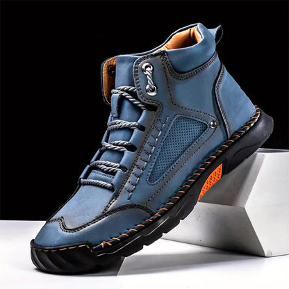 Men's Vintage Durable PU Leather Boots