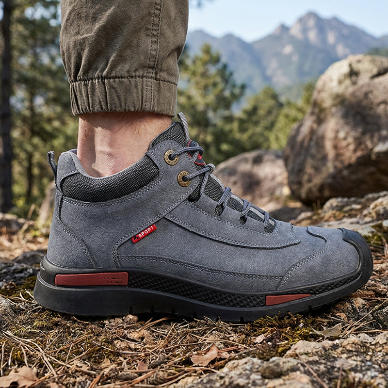 Men's Anti-Smash Steel Toe Safety Shoes