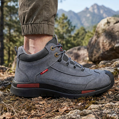 Men's Anti-Smash Steel Toe Safety Shoes