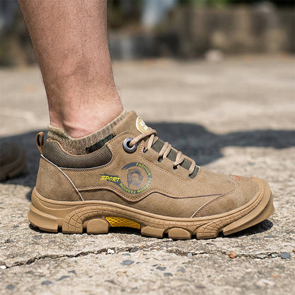 Men's Anti-Smash Steel Toe Safety Shoes