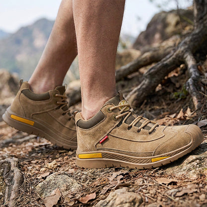 Men's Anti-Smash Steel Toe Safety Shoes
