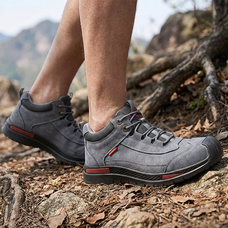 Men's Anti-Smash Steel Toe Safety Shoes